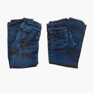Bundle of 2 pairs of 10 slim youth jeans.  Old Navy          Used.